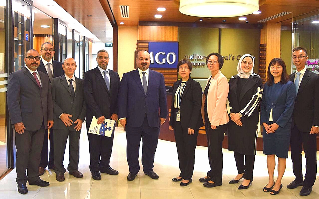 5-NAO Auditor-General Bahrain visits Auditor-General Singapore