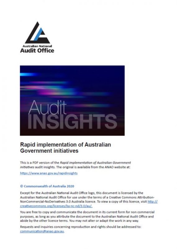 ANAO Audit Insights