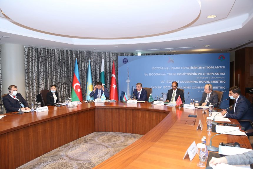 SAI Azerbaijan Hosts ECOSAI Governing Board and Training Committee Meetings