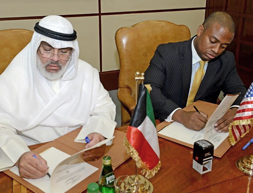 James-Christian Blockwood signs agreement with SAI Kuwait