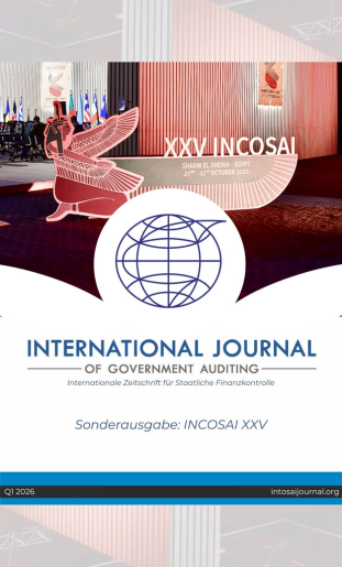 INTOSAI Journal Q1 2026 Cover DE